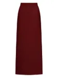 Max Mara cashmere midi skirt - Red