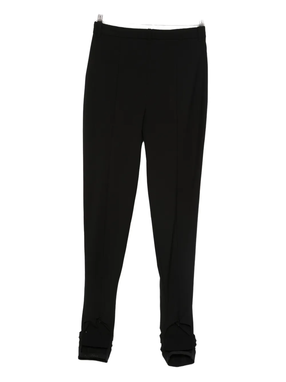 ALAINPAUL side zip-fastening trousers - Zwart