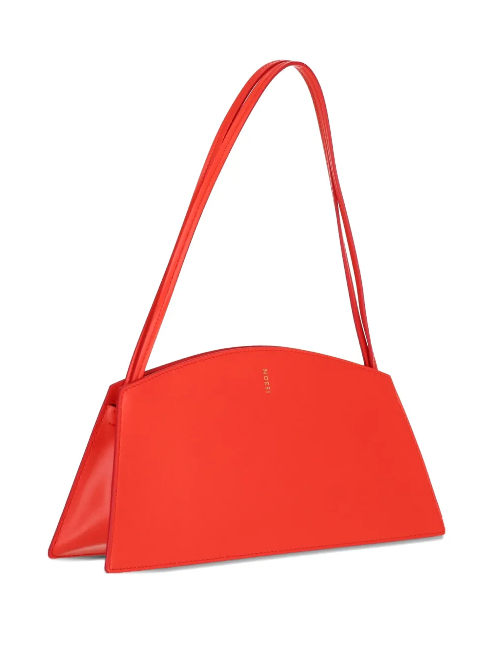 Luxury Supply Noesi Curved-frame Shoulder Bag In Red