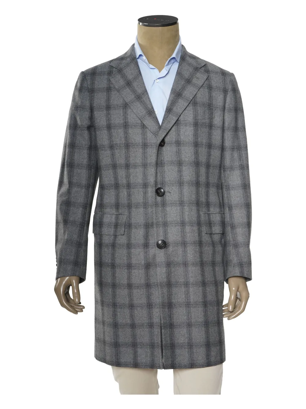 Kiton Soprabito in lana - Grigio