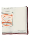 Scotch & Soda cocktail-print pocket square - Neutrals