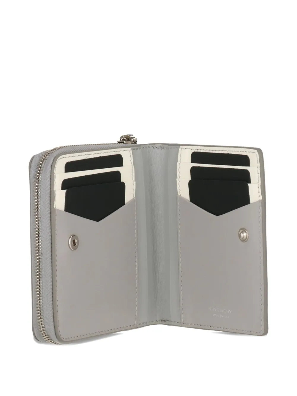 Givenchy zip-around leather wallet Beige