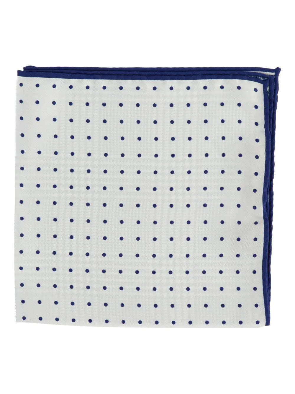 Scotch & Soda polka-dot pocket square Wit