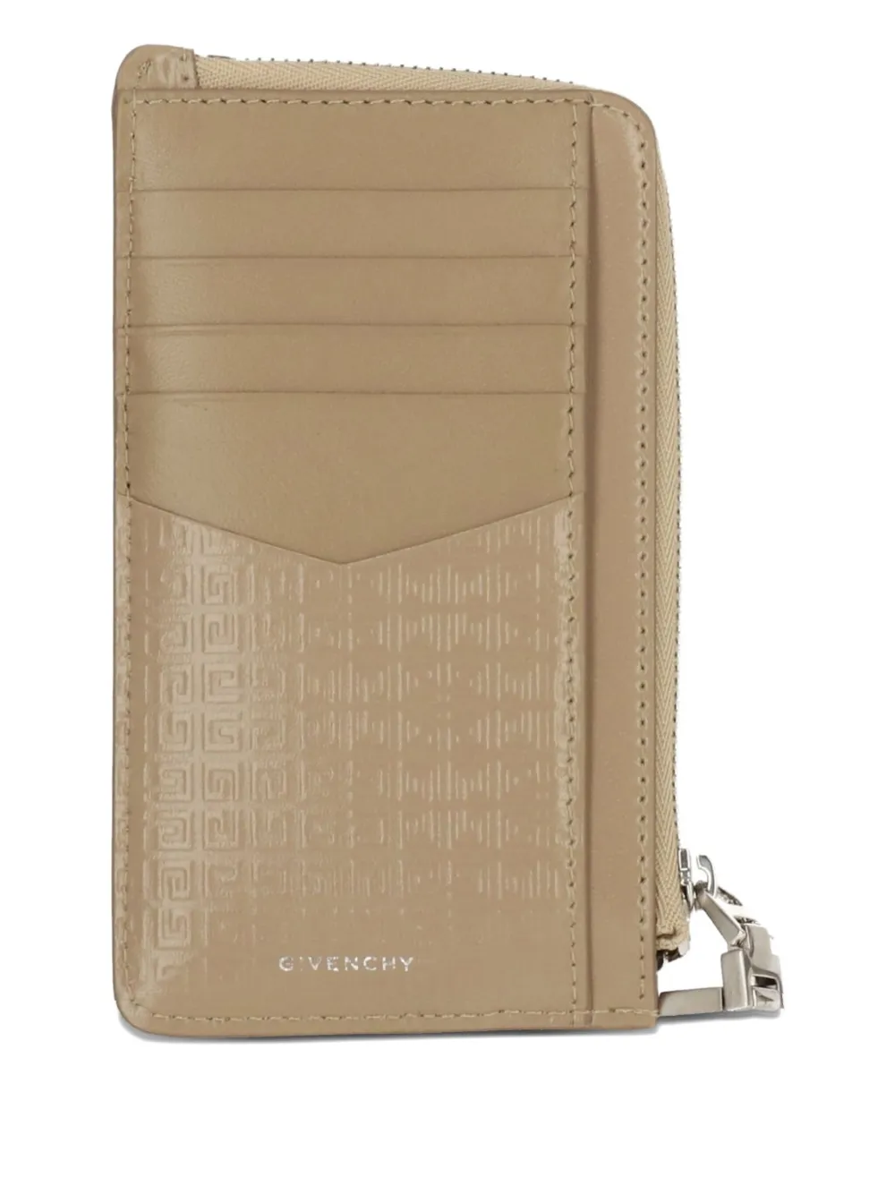 Givenchy 4G leather wallet Beige