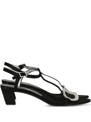 Roger Vivier◆Mini Strap レザーフラットシューズ 5mm 各2色 Roger Vivier for Women | Shop New Arrivals on FARFETCH
