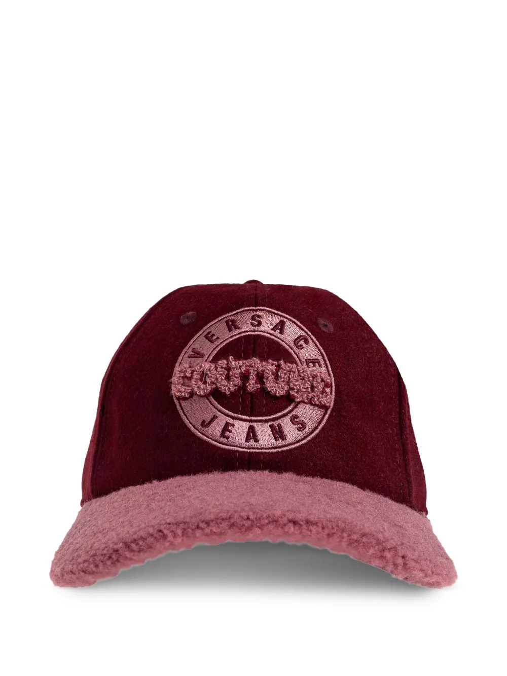 Versace Jeans Couture Cappello da baseball con logo - Marrone