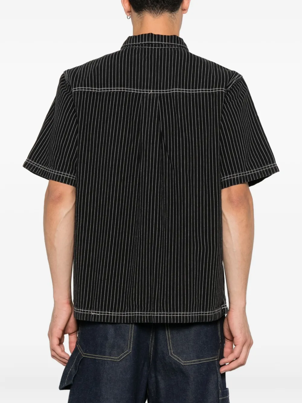 adidas Gestreept poloshirt Zwart
