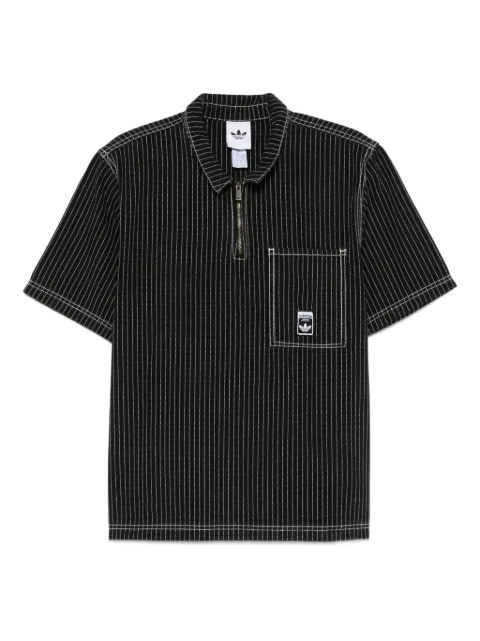 adidas playera tipo polo con medio cierre