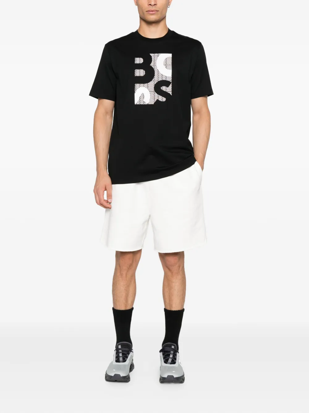 BOSS logo-detail cotton T-shirt | T-Shirts | Image 2