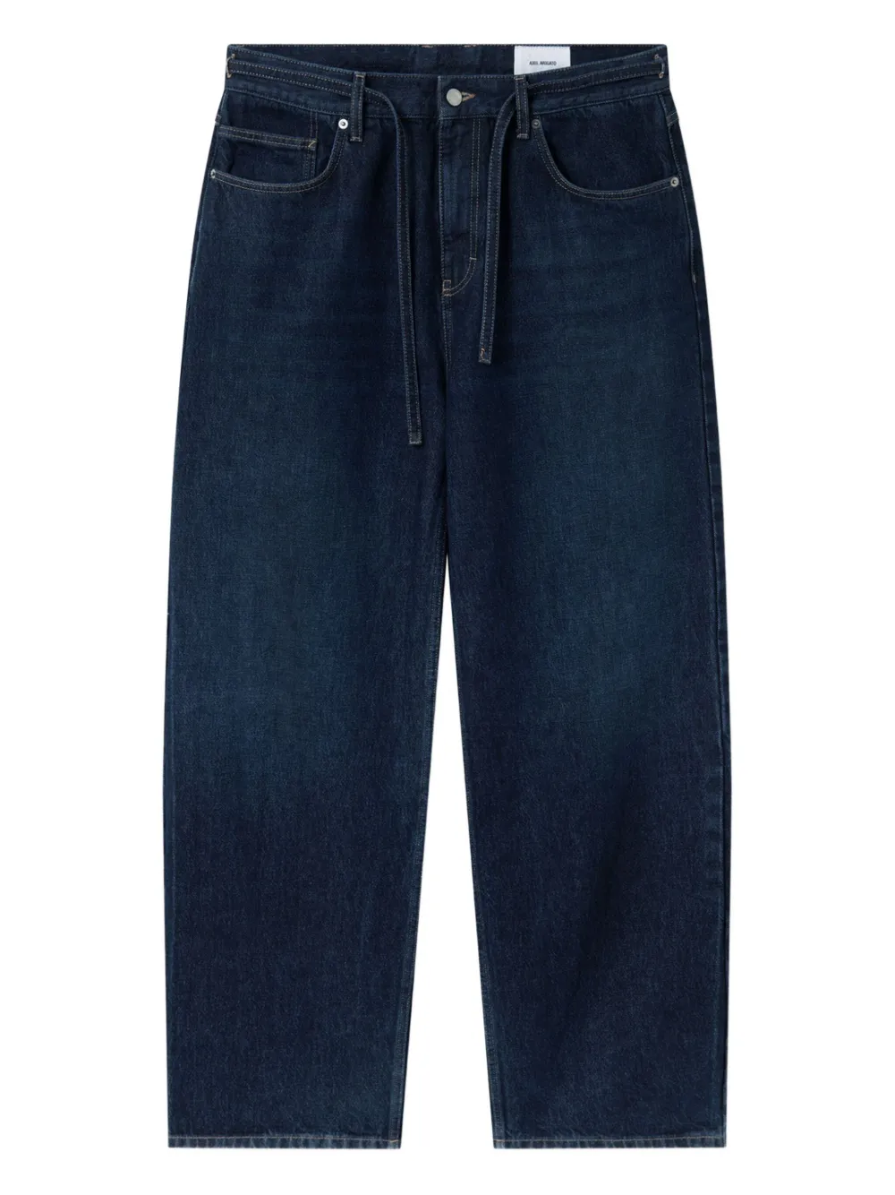 Axel Arigato jeans met trekkoordsluiting Blauw