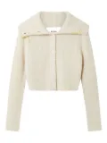 Axel Arigato Celine ribbed cardigan - Neutrals