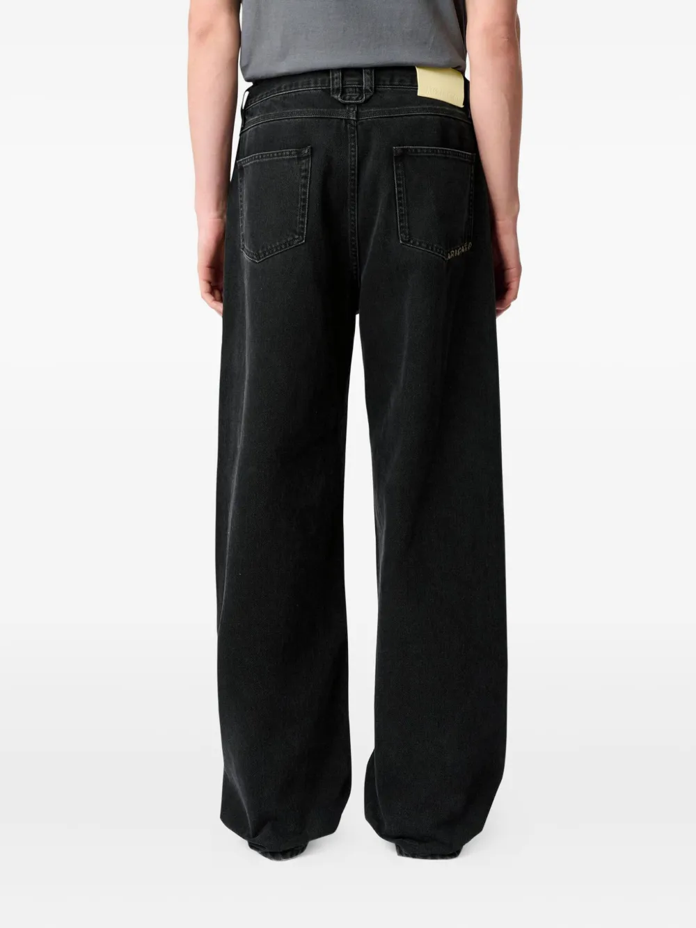 Axel Arigato jeans met trekkoord Zwart