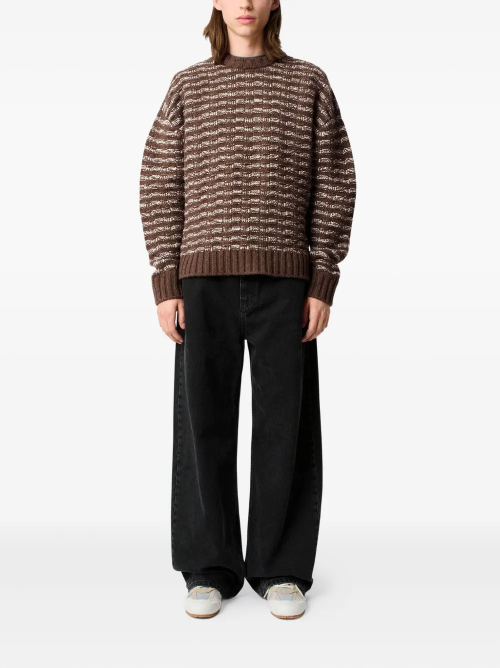 Axel Arigato jeans met trekkoord Zwart