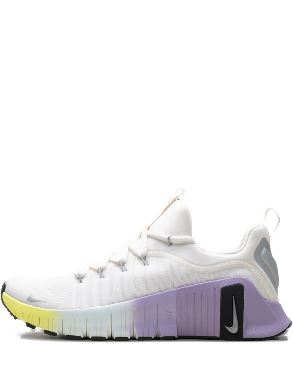 Nike Free Metcon 6 Se "phantom Black Hydrangeas Metallic Silver" Sneakers In White