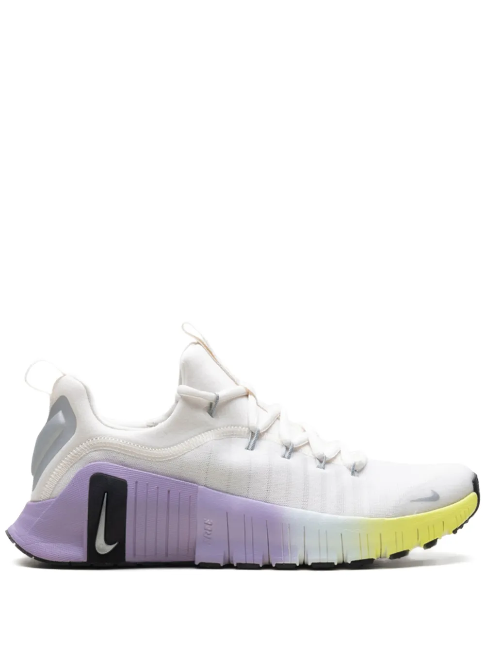 Nike Free Metcon 6 SE "Phantom Black Hydrangeas Metallic Silver" sneakers White