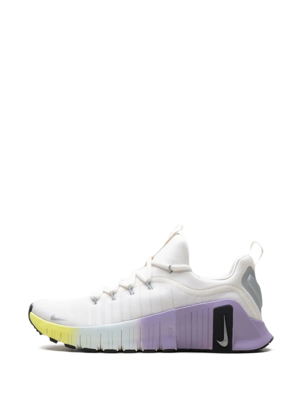 Nike Free Metcon 6 SE "Phantom Black Hydrangeas Metallic Silver" sneakers White