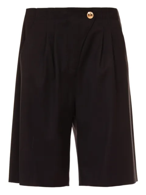 Just Cavalli pleated button shorts