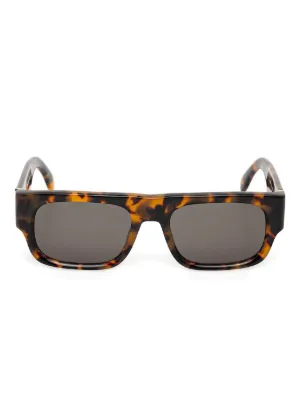 Palm Angels Eyewear スクエアフレーム サングラス | ブラウン