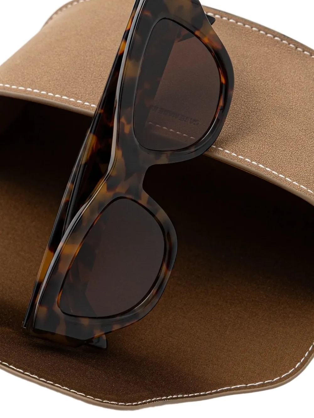 Palm Angels Eyewear Zonnebril met cat-eye montuur - Bruin
