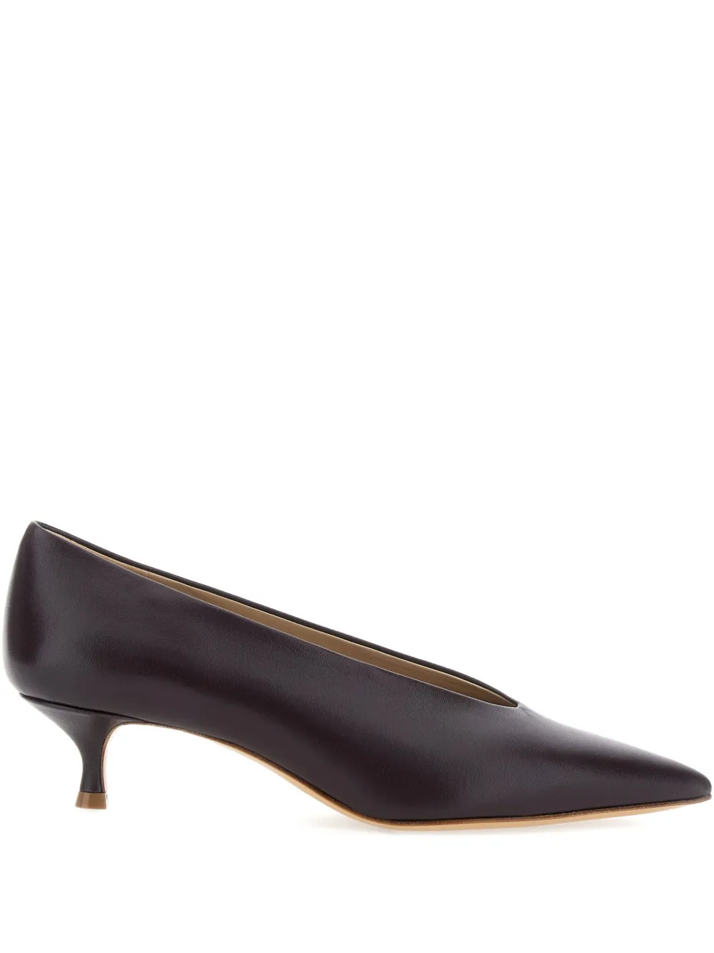 Le Monde Beryl 40mm Babouche Pointed-toe Pumps In Purple