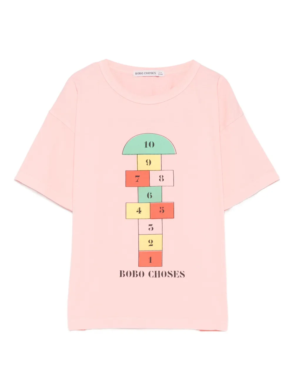 Bobo Choses printed T-shirt Roze