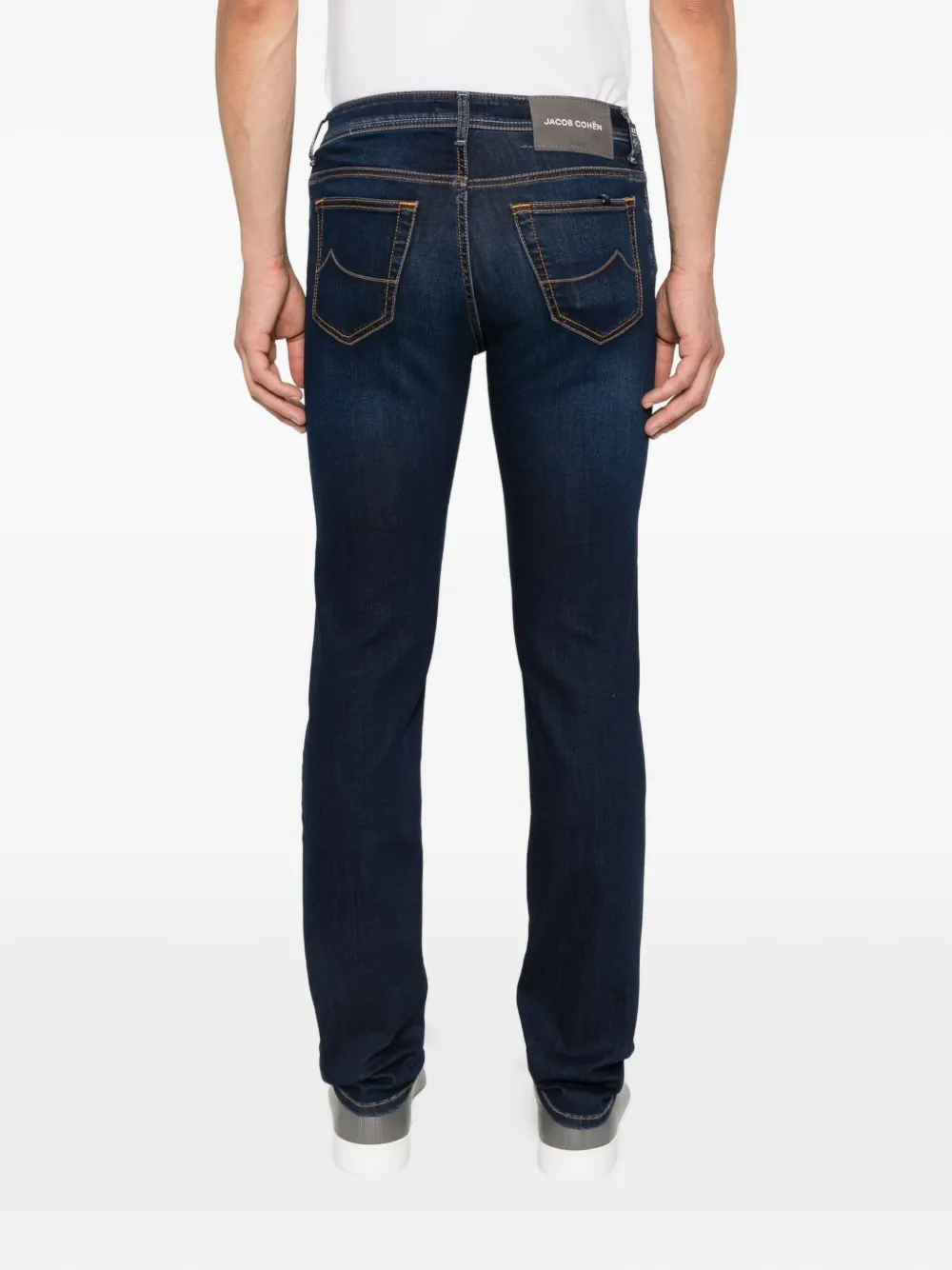 Jacob Cohën Regular-fit jeans met vijf zakken Blauw
