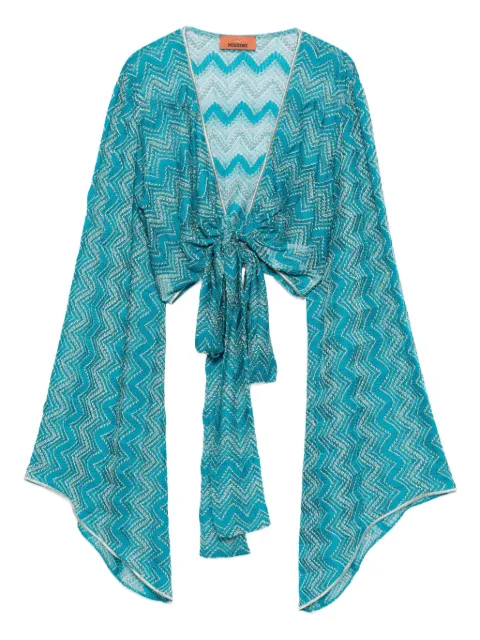 Missoni top con estampado en zigzag