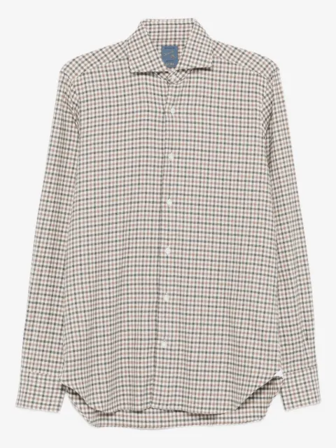 Barba checked cotton shirt