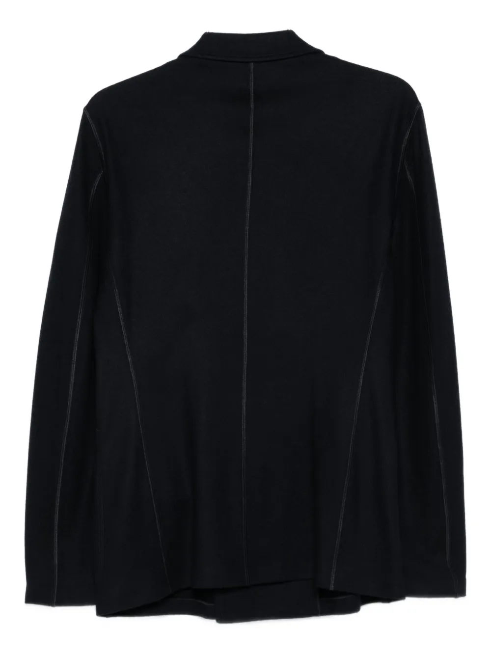 Giorgio Armani Blazer met dubbele rij knopen Blauw