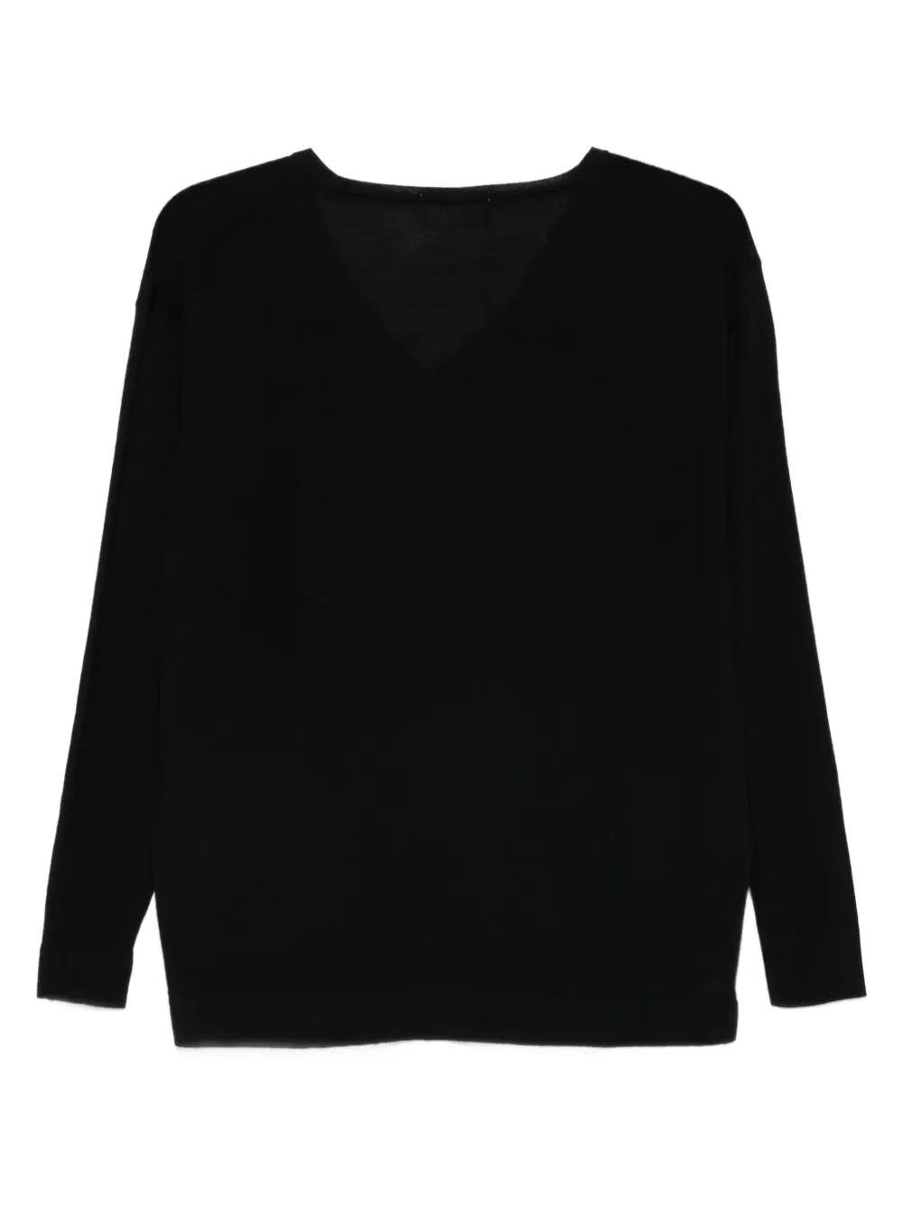 Drumohr v-neck three-quarter sleeve top | Blouses | Image 2