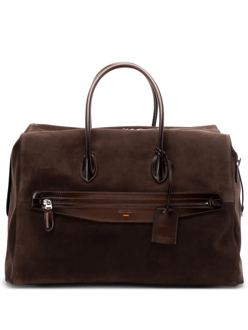 suede holdall