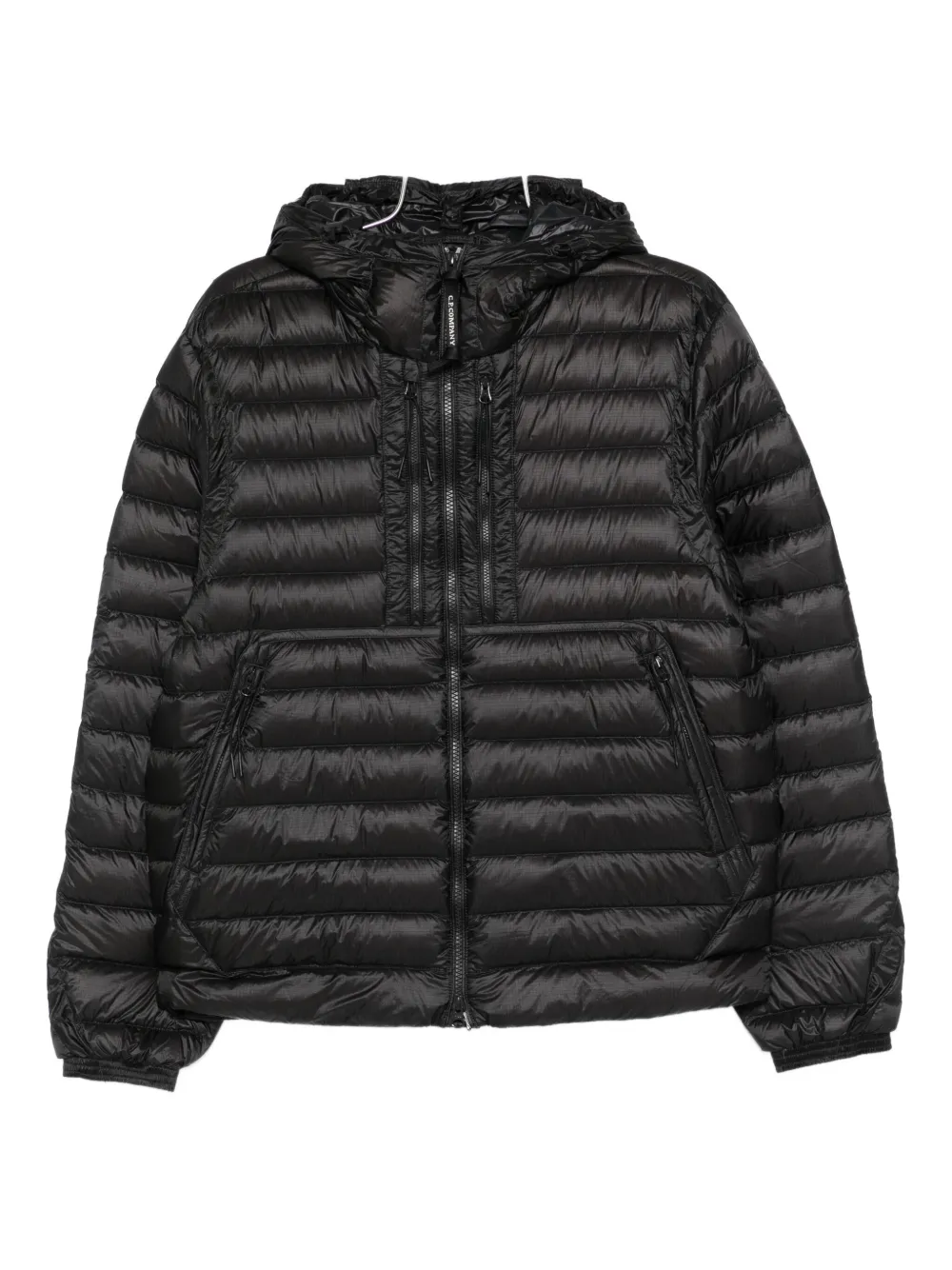 C.P. Company D.D Shell hooded quilted jacket - Nero