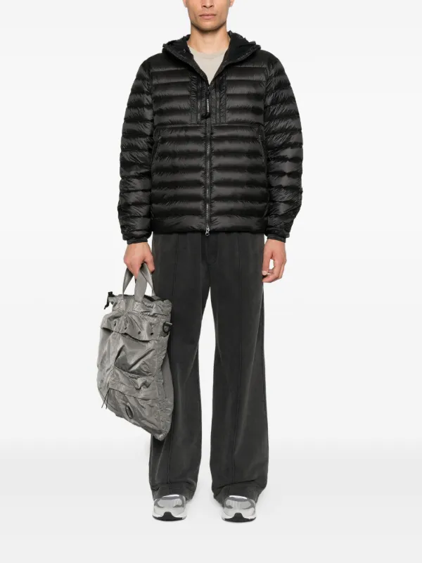 C.P. Company D.D Shell Hooded Quilted Jacket | Black | FARFETCH