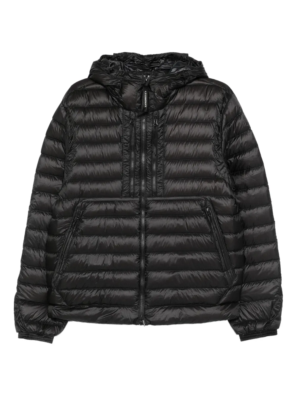 C.P. Company D.D Shell hooded quilted jacket - ブラック C.P. Company D.D Shell hooded quilted jacket - ブラック