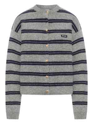 Miu Miu｜CARDIGANS (MMF702 1583 F0627) MiuMiu (ミュウミュウ