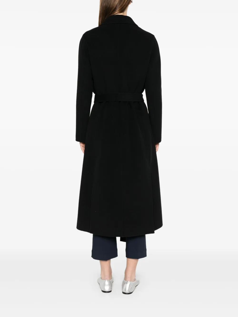 Marella Jas met ceintuur Zwart