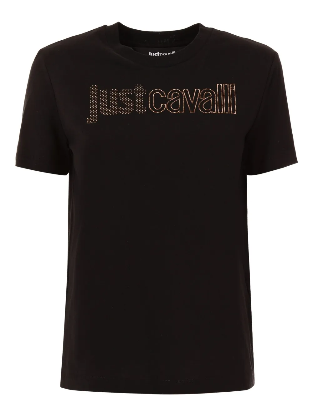 Just Cavalli logo-embellished T-shirt Zwart