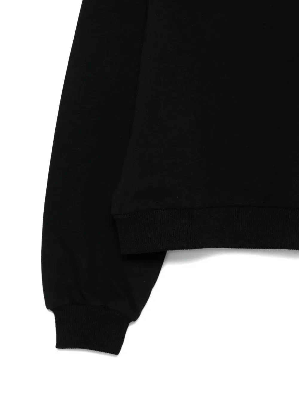 TWINSET Kids Hoodie met geborduurd logo Zwart