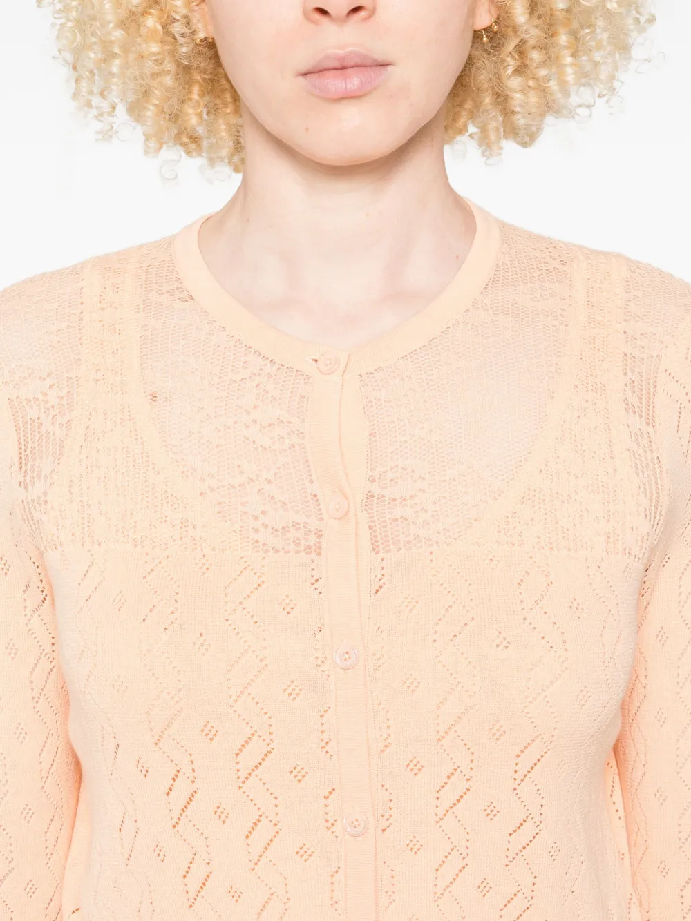 Chloé Katoenen vest en top Oranje