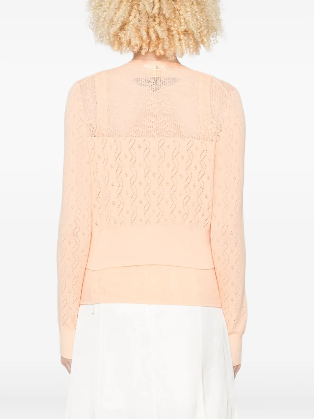 Chloé Katoenen vest en top Oranje