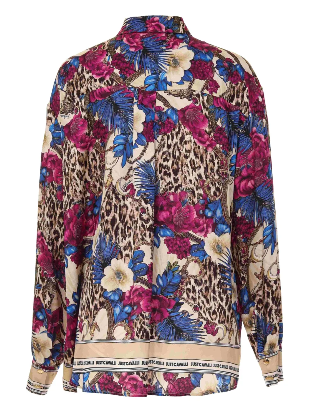 Just Cavalli blouse met bloemenprint - Veelkleurig