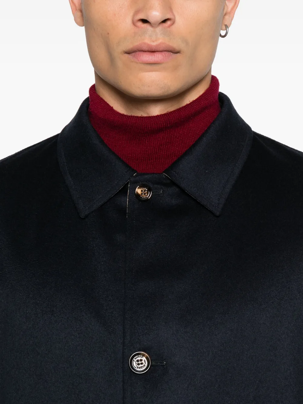 Kired Kasjmier jas Blauw