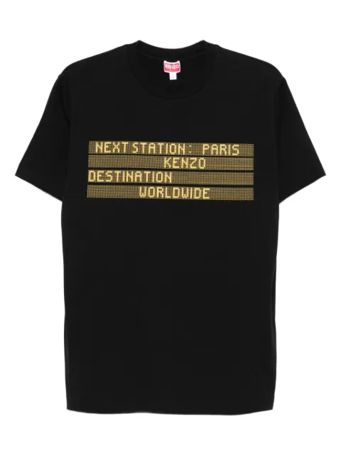 Kenzo graphic-print cotton T-shirt