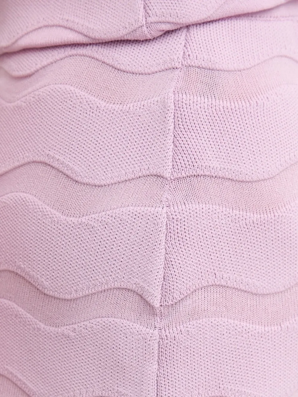 Hervé Léger Eloise midi-rok Roze