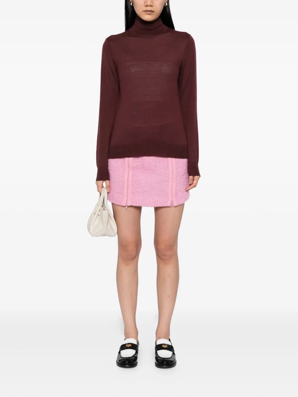 N.Peal Margot top - Rood