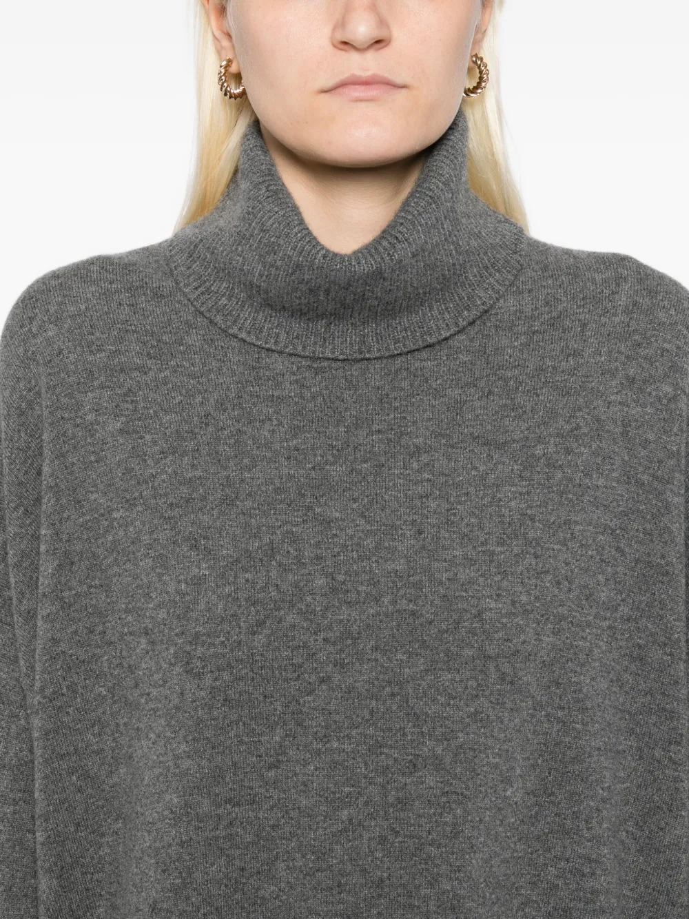 N.Peal Lange coltrui Grijs