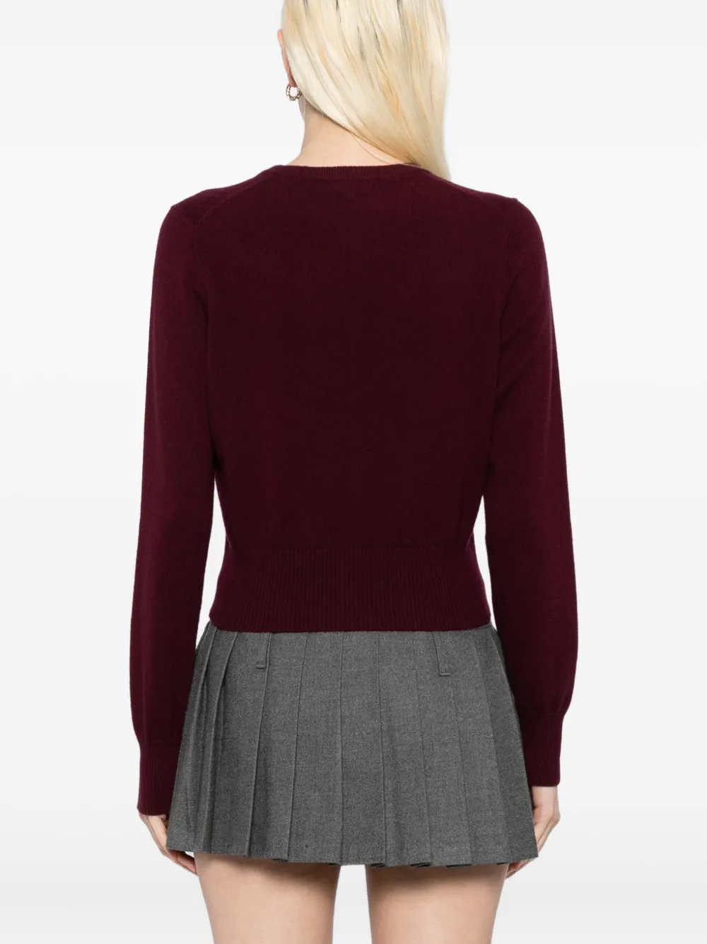 N.Peal Ivy vest Rood