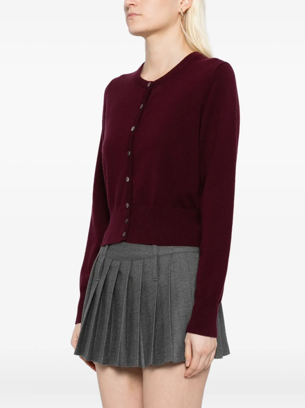 N.Peal Ivy vest Rood