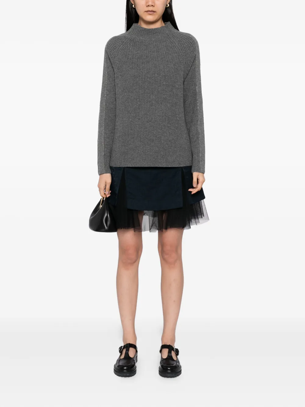 N.Peal metal-trim jumper | Knitted Sweaters | Image 2