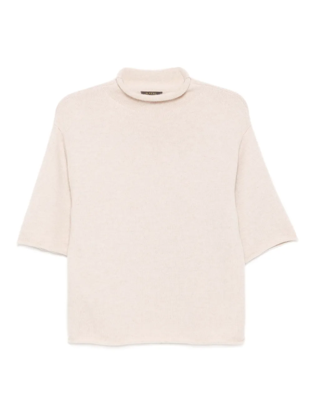 N.Peal Gebreide top Beige